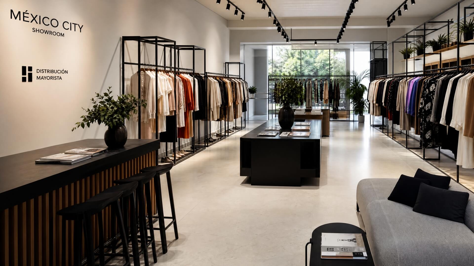 Showroom de moda profesional